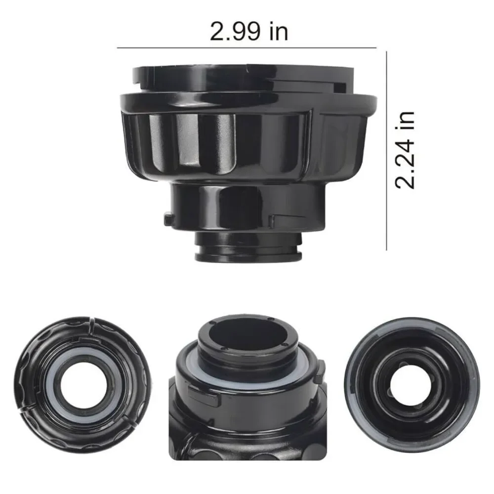 Universal Black Kitchen Disposal Adapter Hub